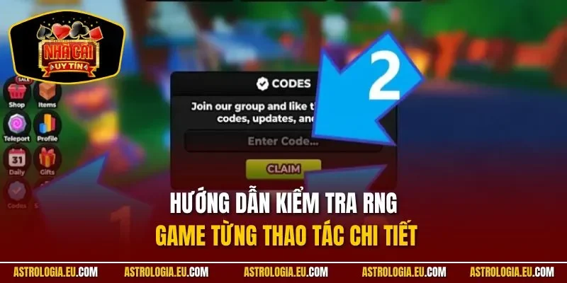 Hướng dẫn kiểm tra RNG game từng thao tác chi tiết